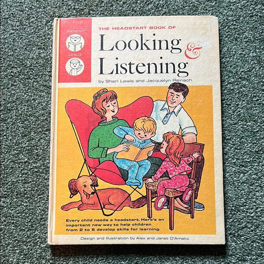 Vintage, 1966,  Headstart Book of Looking & Listening, McGraw-Hill